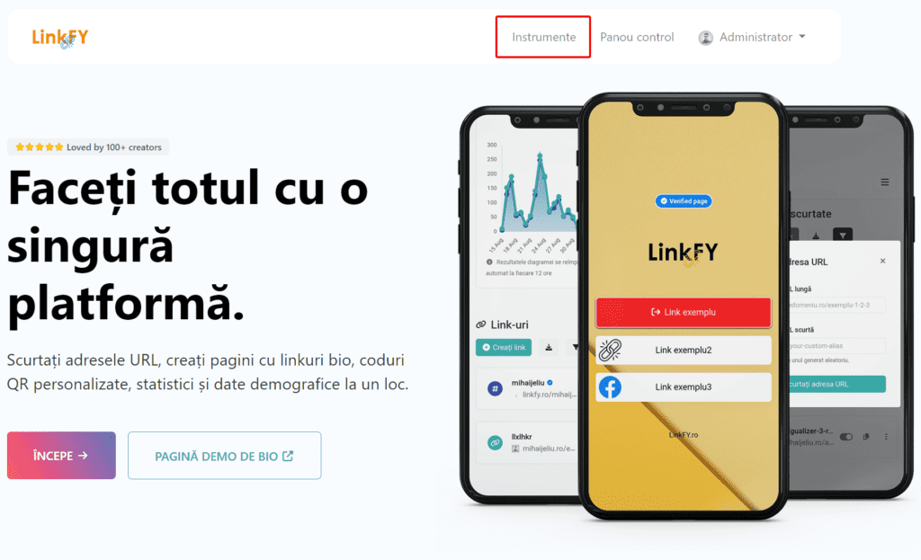 linkfy, tool-uri utile